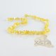 Amber Yellow adults necklaces